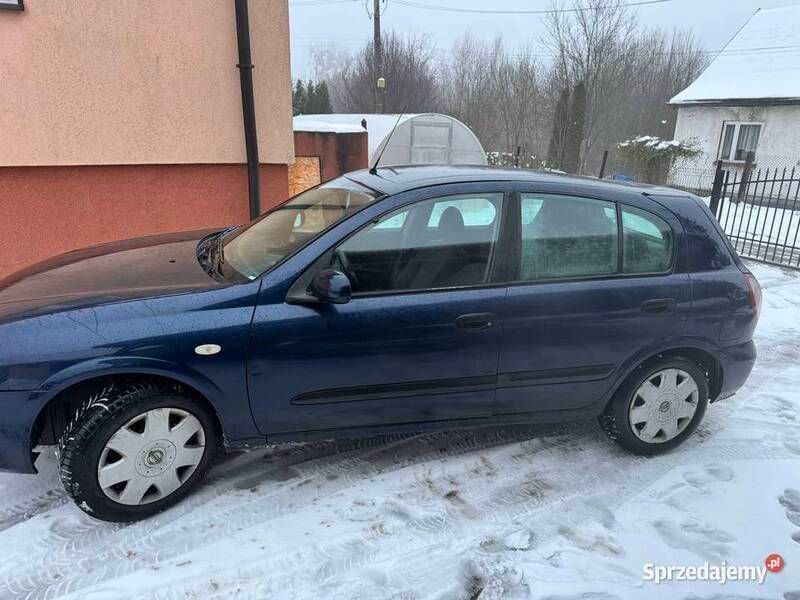 Granatowy Używany 2005 Nissan Almera Hatchback | 3000 zł - Obraz 1/4