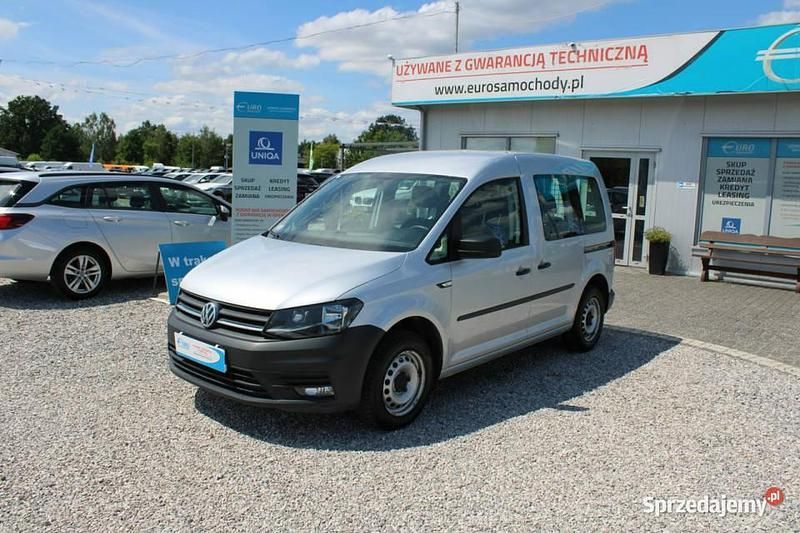 Srebrny Używany 2020 VW Caddy Minivan | 53 900 zł (Uczciwa cena) - Obraz 1/4