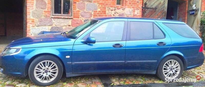 Używany Saab 9-5 2005 Niebieski Sedan/Limuzyna