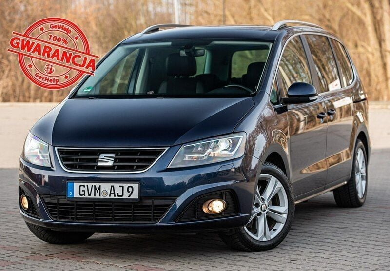 Niebieski (metalik) Używany 2015 Seat Alhambra Minivan | 49 700 zł (Uczciwa cena) - Obraz 1/4
