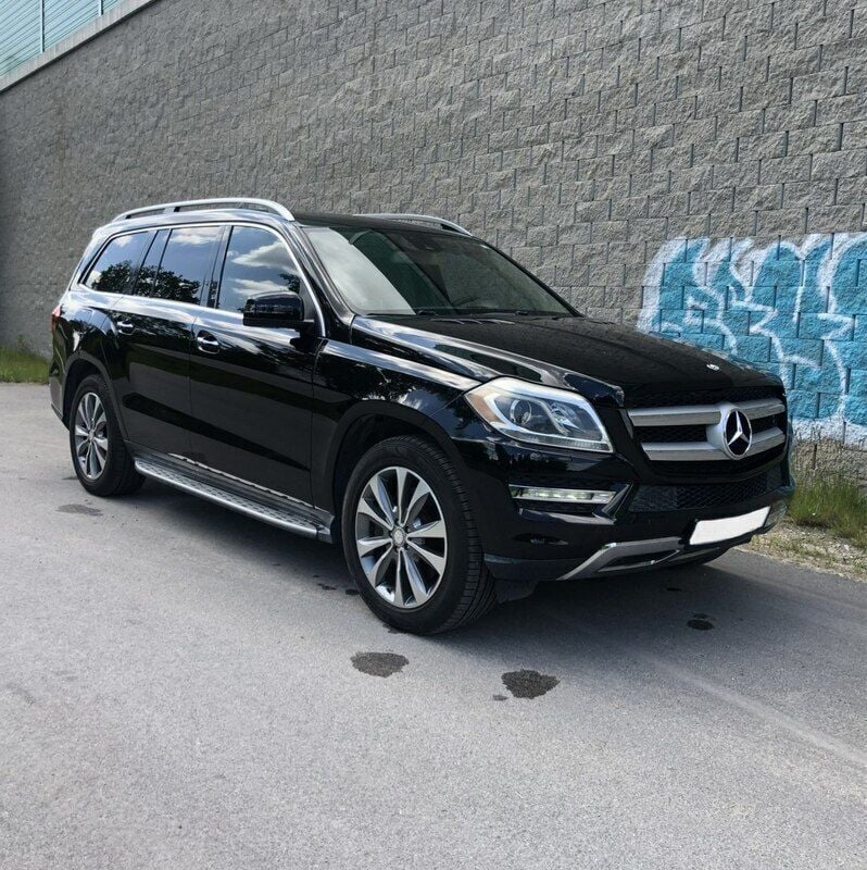 Czarny Używany 2013 Mercedes GL450 SUV | 85 500 zł - Obraz 1/4