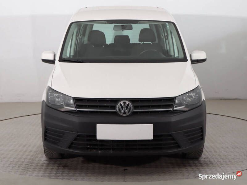 Biały Używany 2019 VW Caddy Minivan | 49 999 zł (Super Cena) - Obraz 1/4