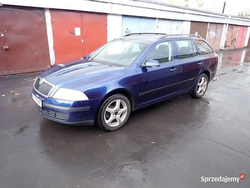 Grafitowy Używany 2007 Skoda Octavia Kombi | 10 500 zł (Uczciwa cena) - Obraz 1/4