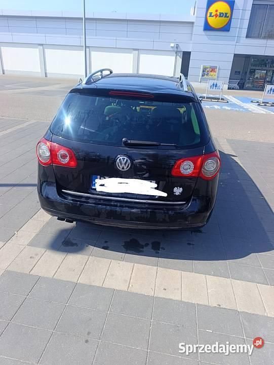 Czarny Używany 2006 VW Passat Kombi | 8499 zł (Uczciwa cena) - Obraz 1/4