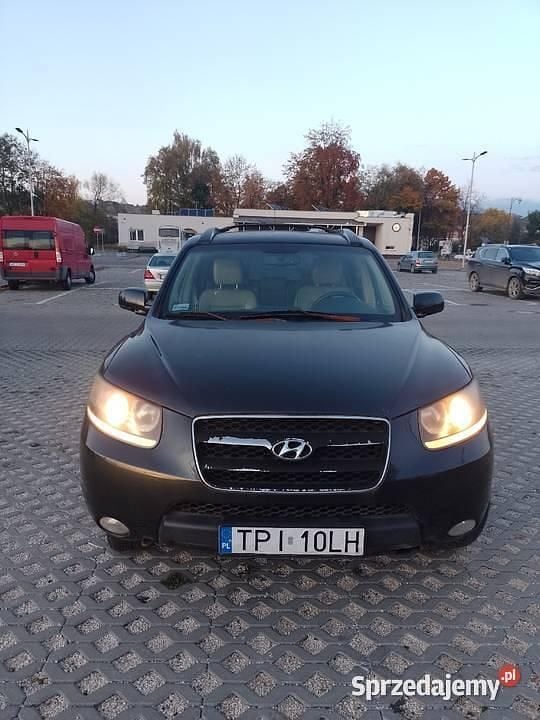 Czarny Używany 2006 Hyundai Santa Fe SUV | 12 500 zł (Super Cena) - Obraz 1/3