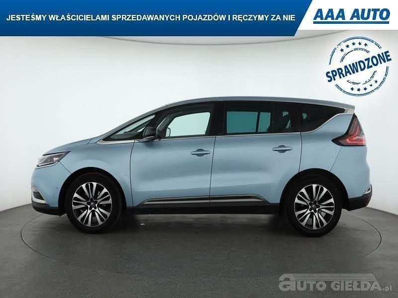 Używany Renault Espace 200 KM (147 kW) 2016 Błękitny Minivan