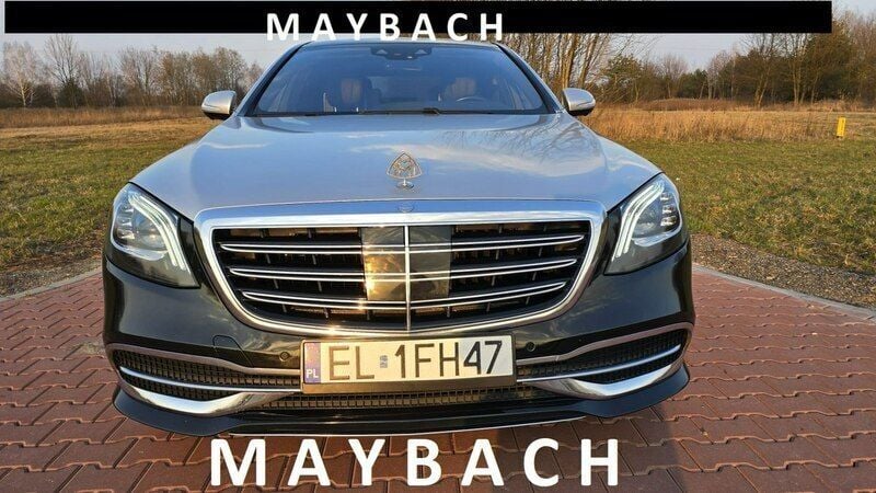 Czarny (metalik) Używany 2017 Mercedes S350 Sedan/Limuzyna | 259 000 zł - Obraz 1/4