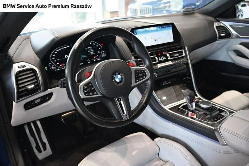 Używany BMW M8 625 KM (459 kW) 2021 Niebieski (metalik) Coupe