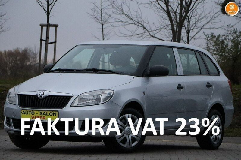 Srebrny (metalik) Używany 2014 Skoda Fabia Sedan/Limuzyna | 18 500 zł (Uczciwa cena) - Obraz 1/4