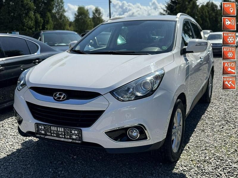Biały Używany 2012 Hyundai ix35 SUV | 42 200 zł (Dość drogi) - Obraz 1/4