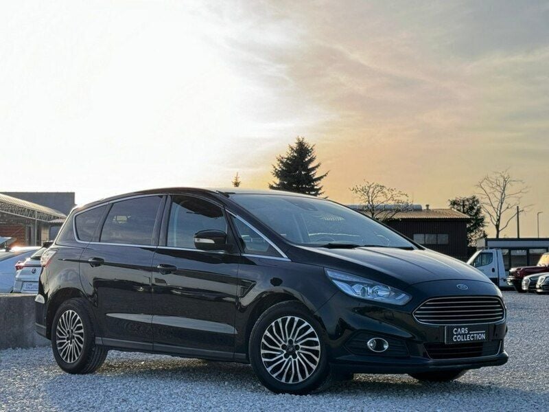 Czarny (metalik) Używany 2019 Ford S-MAX S Minivan | 83 500 zł (Drogi) - Obraz 1/4