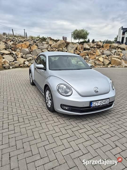 Srebrny Używany 2015 VW Beetle Coupe | 27 800 zł - Obraz 1/4