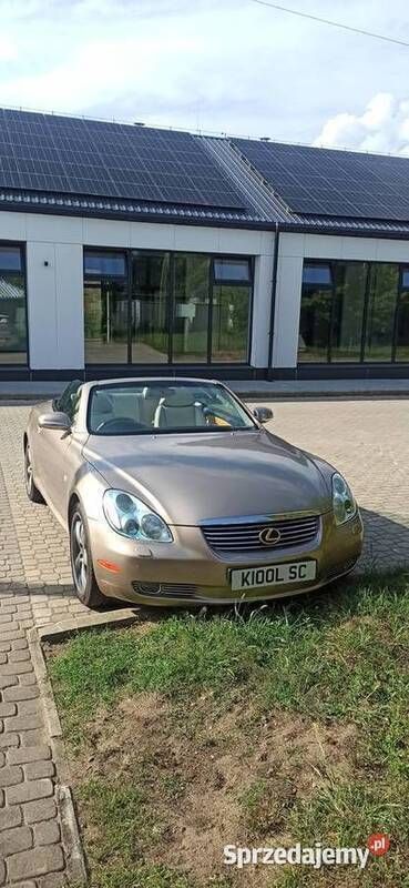 Złoty Używany 2001 Lexus SC430 Kabriolet | 30 000 zł - Obraz 1/4
