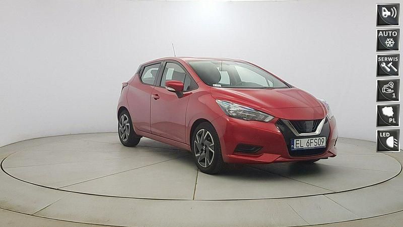 Czerwony Używany 2022 Nissan Micra Hatchback | 52 850 zł (Uczciwa cena) - Obraz 1/4