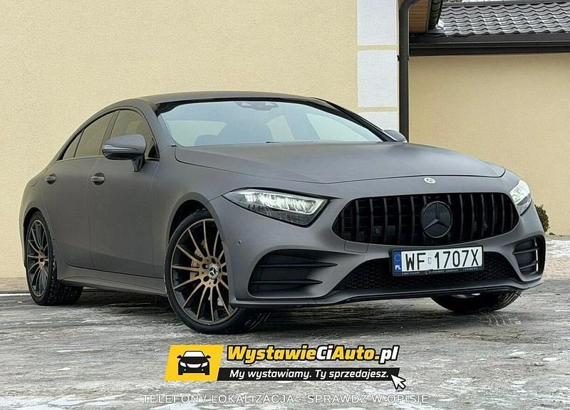 Używany Mercedes CLS350 400 KM (294 kW) 2018 Szary Sedan/Limuzyna