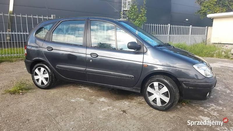 Grafitowy Używany 2001 Renault Scénic Minivan | 3500 zł - Obraz 1/4