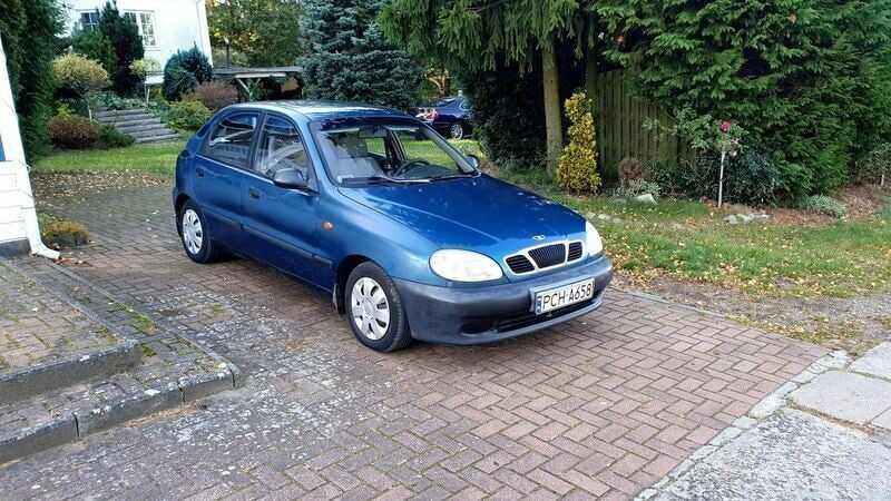 Niebieski Używany 2000 Chevrolet Lanos Sedan/Limuzyna | 2970 zł - Obraz 1/4