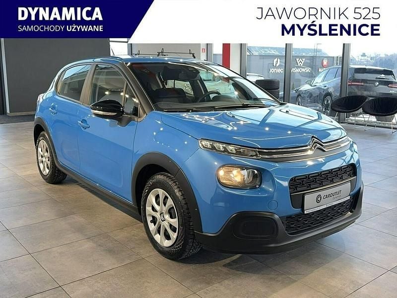 Używany Citroën C3 83 KM (61 kW) 2018 Niebieski Hatchback
