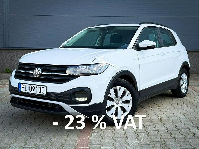 Biały Używany 2019 VW T-Cross Life SUV | 49 900 zł - Obraz 1/4