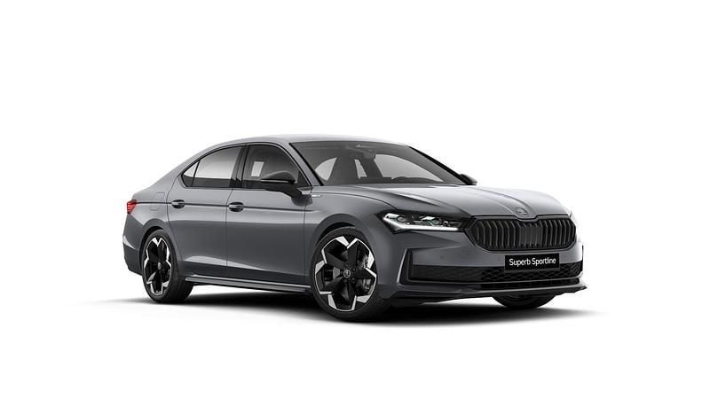 Szary graphite metalizowany Nowe 2026 Skoda Superb SportLine | 223 200 zł (Uczciwa cena) - Obraz 1/4
