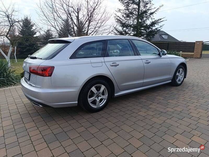 Szary Używany 2015 Audi A6 S-Line Kombi | 62 900 zł (Super Cena) - Obraz 1/4