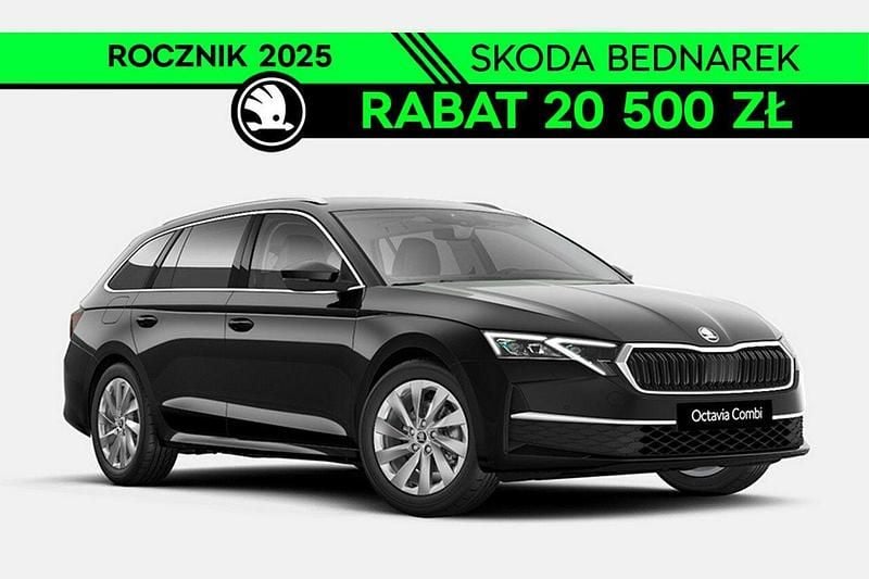 Czarny Nowe 2025 Skoda Octavia Selection Kombi | 152 100 zł (Super Cena) - Obraz 1/4