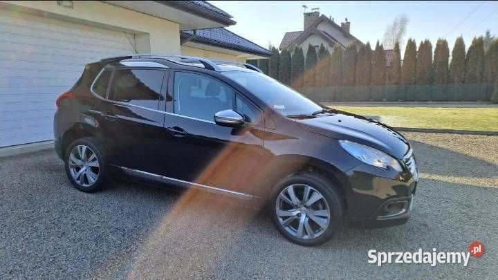 Czarny Używany 2016 Peugeot 2008 SUV | 44 444 zł (Dość drogi) - Obraz 1/4