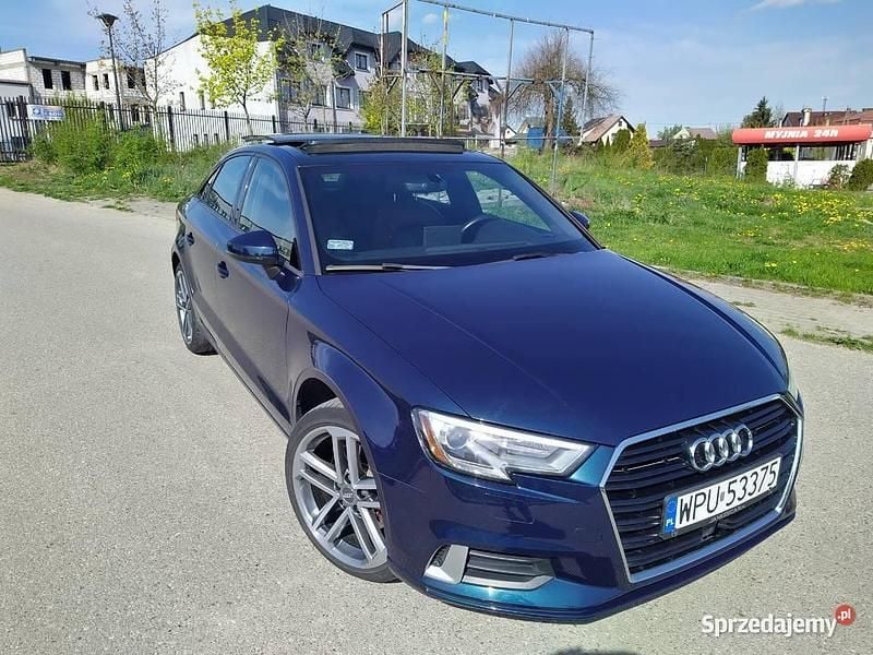 Niebieski Używany 2016 Audi A3 S-Line Sedan/Limuzyna | 62 900 zł (Uczciwa cena) - Obraz 1/4