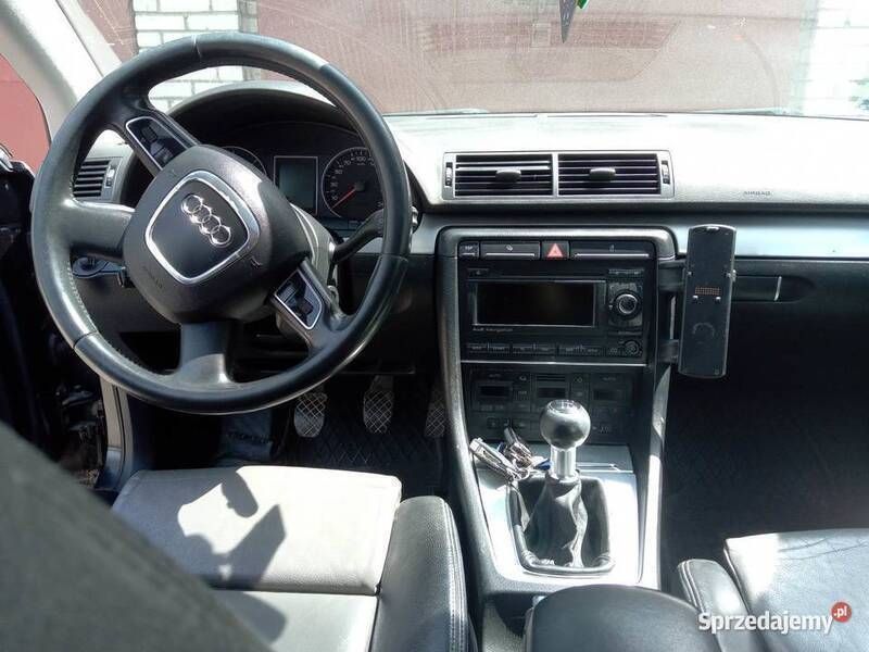 Czarny Używany 2007 Audi A4 | 21 000 zł - Obraz 1/4