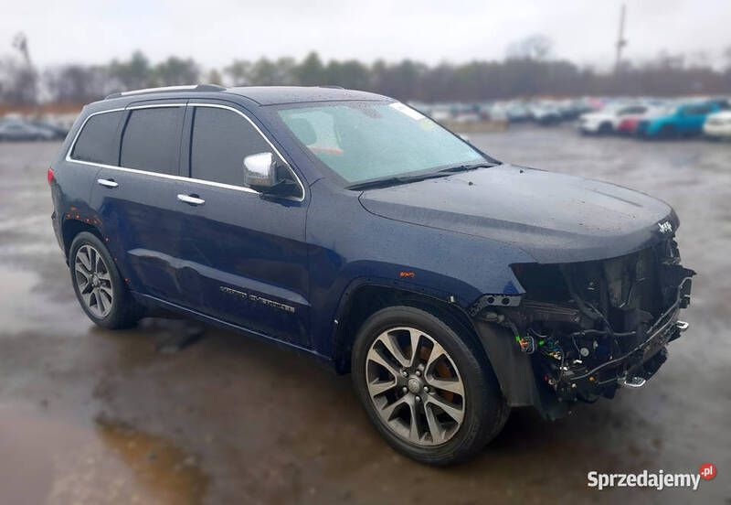 Granatowy Używany 2017 Jeep Grand Cherokee Overland SUV | 45 000 zł - Obraz 1/4
