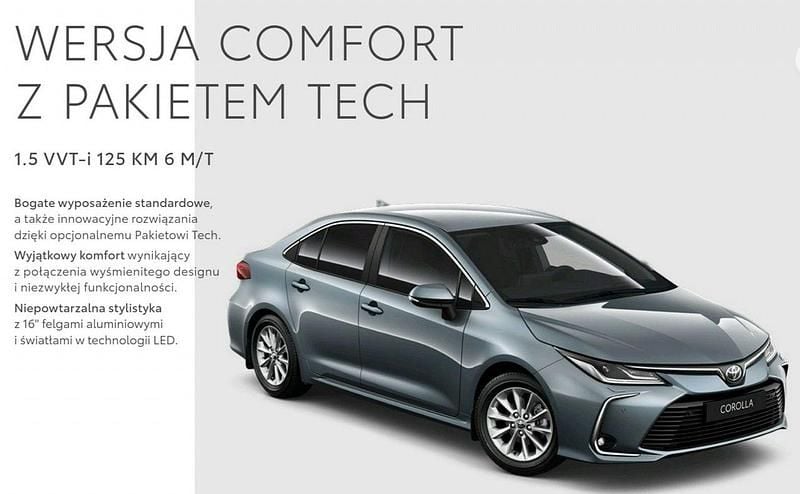 Używany Toyota Corolla Comfort 125 KM (91 kW) 2022 Brązowy Sedan/Limuzyna