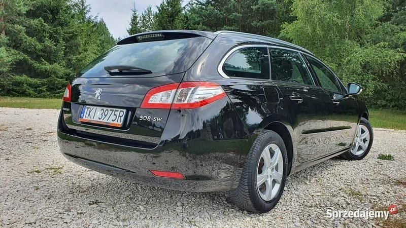 Czarny Używany 2011 Peugeot 508 Active Kombi | 21 800 zł (Uczciwa cena) - Obraz 1/4