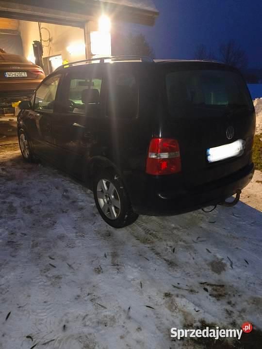 Czarny Używany 2004 VW Touran Minivan | 5000 zł (Super Cena) - Obraz 1/2