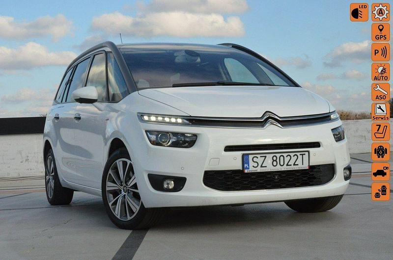Biały Używany 2016 Citroën Grand C4 Picasso Minivan | 52 900 zł (Drogi) - Obraz 1/4