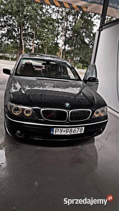 Niebieski Używany 2005 BMW 745 Sedan/Limuzyna | 28 500 zł - Obraz 1/4