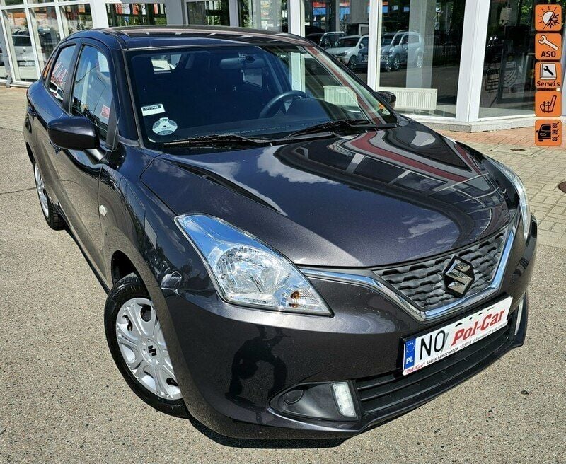 Grafitowy (metalik) Używany 2016 Suzuki Baleno Hatchback | 32 900 zł (Dość drogi) - Obraz 1/4