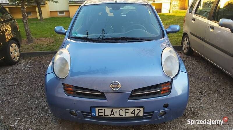 Niebieski Używany 2003 Nissan Micra Tekna Hatchback | 6500 zł (Uczciwa cena) - Obraz 1/4