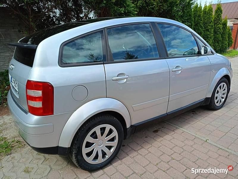 Srebrny Używany 2000 Audi A2 Hatchback | 3900 zł - Obraz 1/4