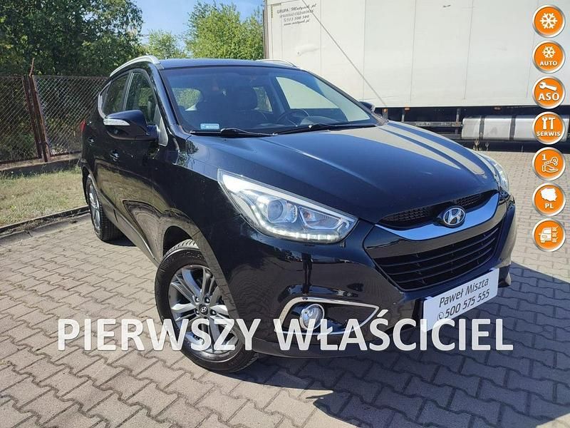 Czarny (metalik) Używany 2014 Hyundai ix35 SUV | 49 900 zł (Dość drogi) - Obraz 1/4