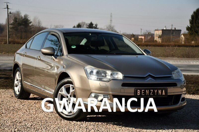 Złoty (metalik, perła) Używany 2008 Citroën C5 Sedan/Limuzyna | 17 999 zł (Dość drogi) - Obraz 1/4