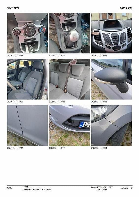 Srebrny Używany 2011 Ford Fiesta Hatchback | 10 560 zł (Dobra cena) - Obraz 1/4