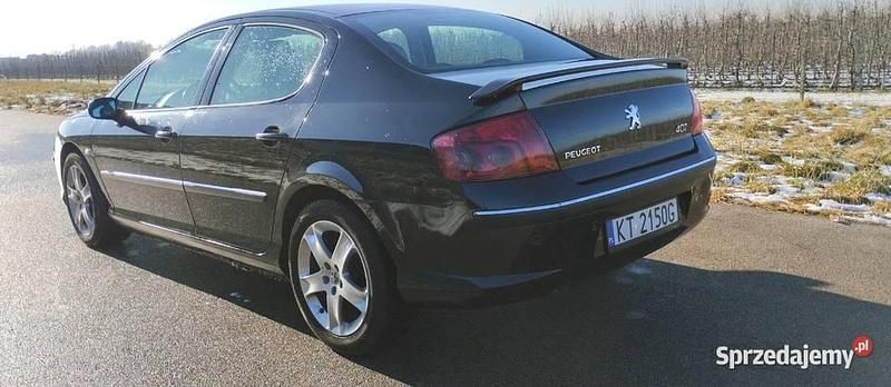 Czarny Używany 2005 Peugeot 407 Hatchback | 6500 zł - Obraz 1/4