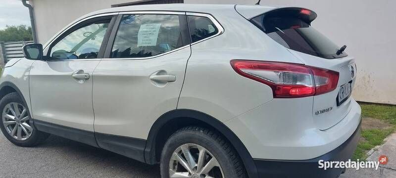 Biały Używany 2017 Nissan Qashqai SUV | 44 000 zł (Dobra cena) - Obraz 1/4