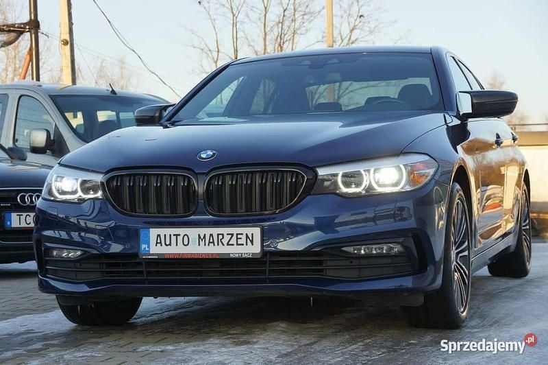 Używany BMW 520 2017 Granatowy Sedan/Limuzyna