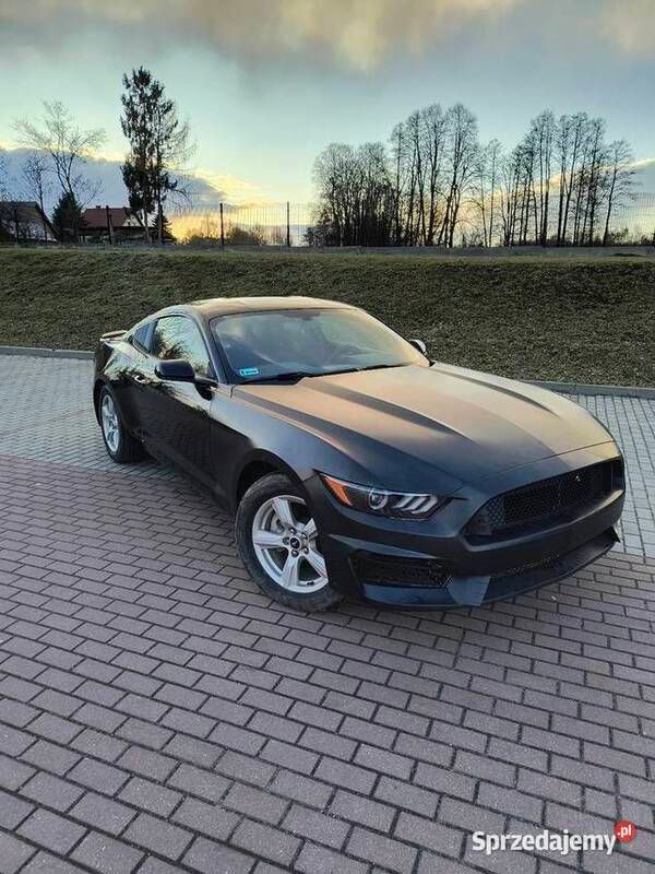 Czarny Używany 2015 Ford Mustang Coupe | 57 000 zł (Dobra cena) - Obraz 1/4