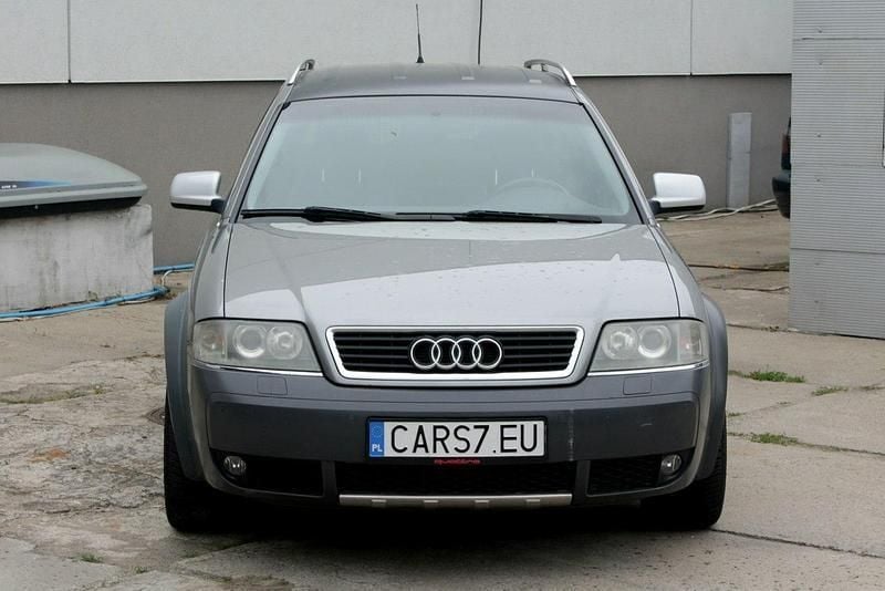 Szary (metalik) Używany 2002 Audi A6 Allroad Kombi | 14 500 zł - Obraz 1/4
