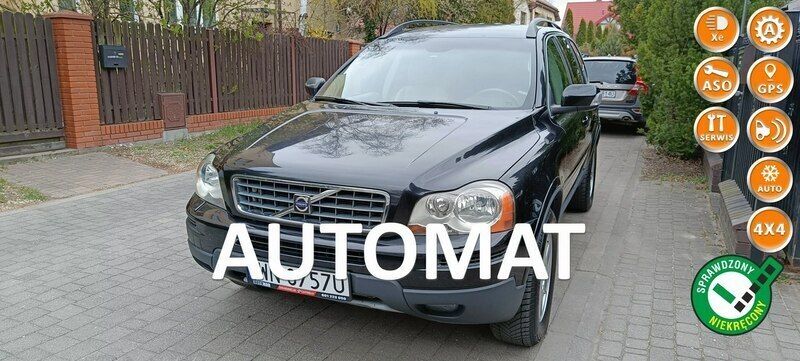 Czarny Używany 2008 Volvo XC90 Momentum SUV | 43 900 zł - Obraz 1/4
