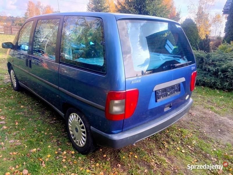 Używany Fiat Ulysse 1998 Niebieski Minivan
