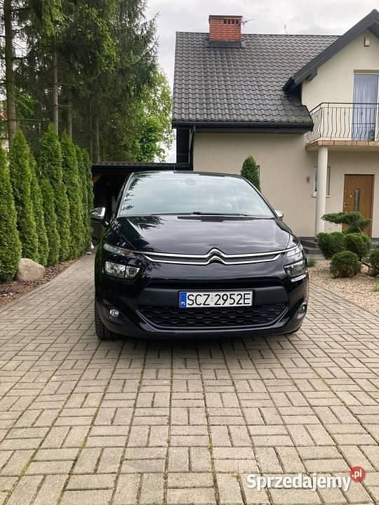 Czarny Używany 2015 Citroën C4 Picasso Minivan | 31 000 zł (Uczciwa cena) - Obraz 1/4