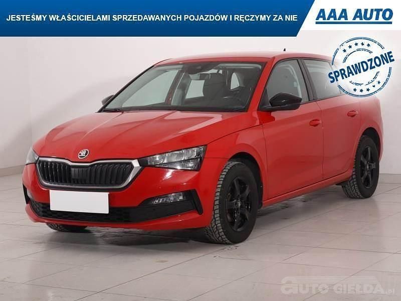 Używany Skoda Scala 116 KM (85 kW) 2020 Czerwony Hatchback